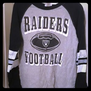NFL team apparel raiders boys size 8 (M)